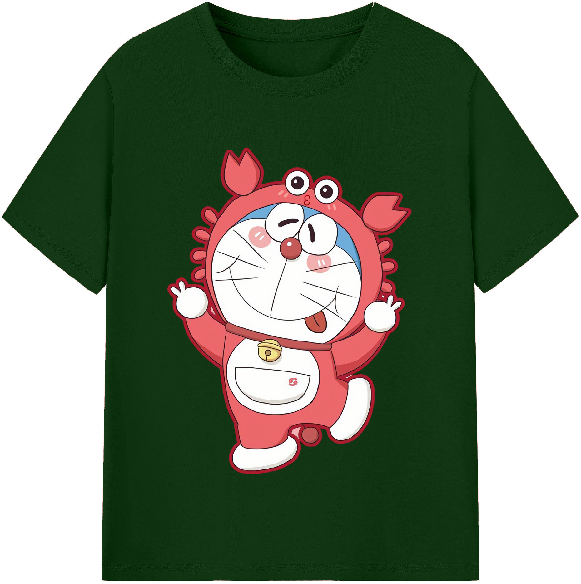 （画像用） ドラえもん Doraemon 綿100％半袖Tシャツ（フロントプリント）